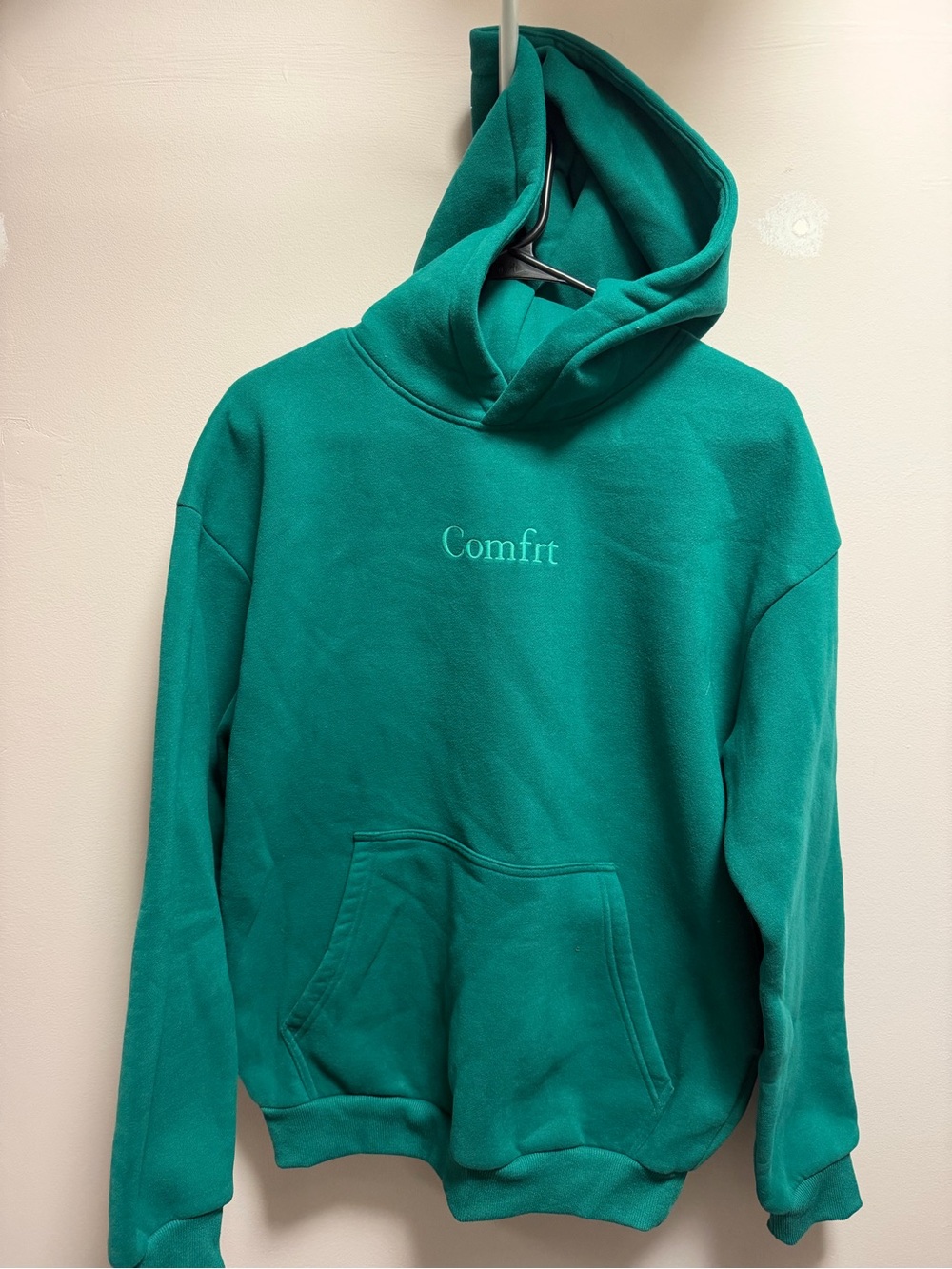 Comfrt Emerald Green Pullover Hoodie